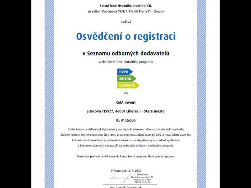 Certifikáty