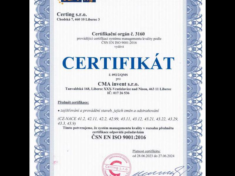 Certifikáty